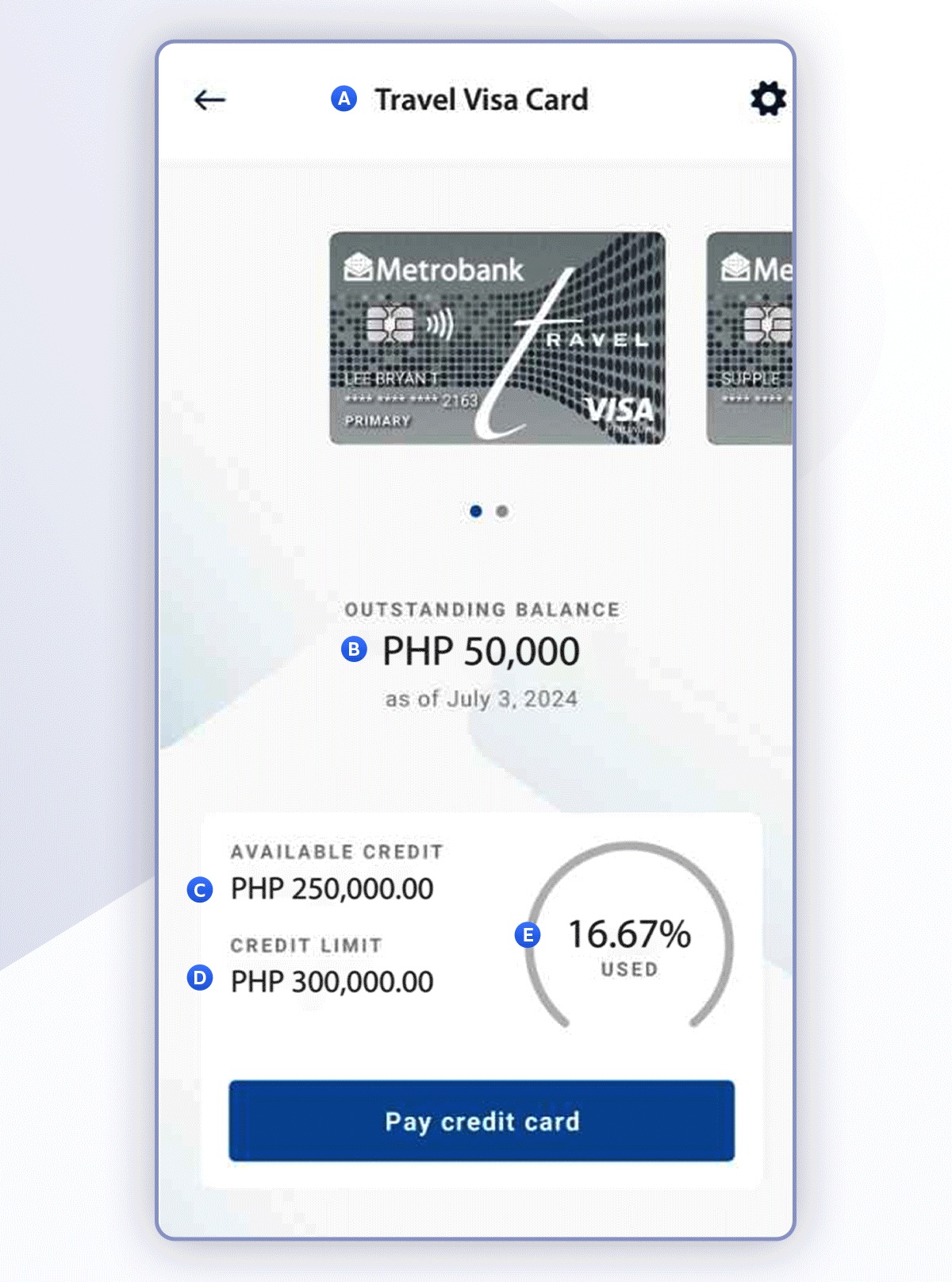 Credit Card section _ MB App